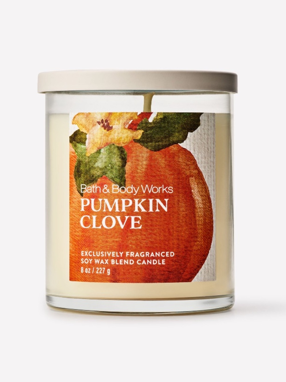 2/$20 “PUMPKIN CLOVE” Single Wick Candle by B&BW / WB, 8 oz / 227 g, NWT